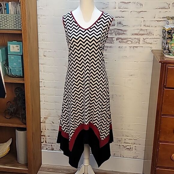 Cute A.U.W. High Low Sleeveless Dress - Picture 1 of 5